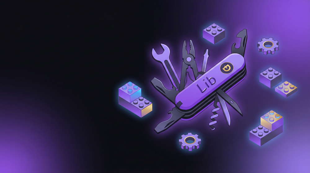 Swiss-knife style tool illustration (purple)